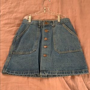 Romwe Jean skirt